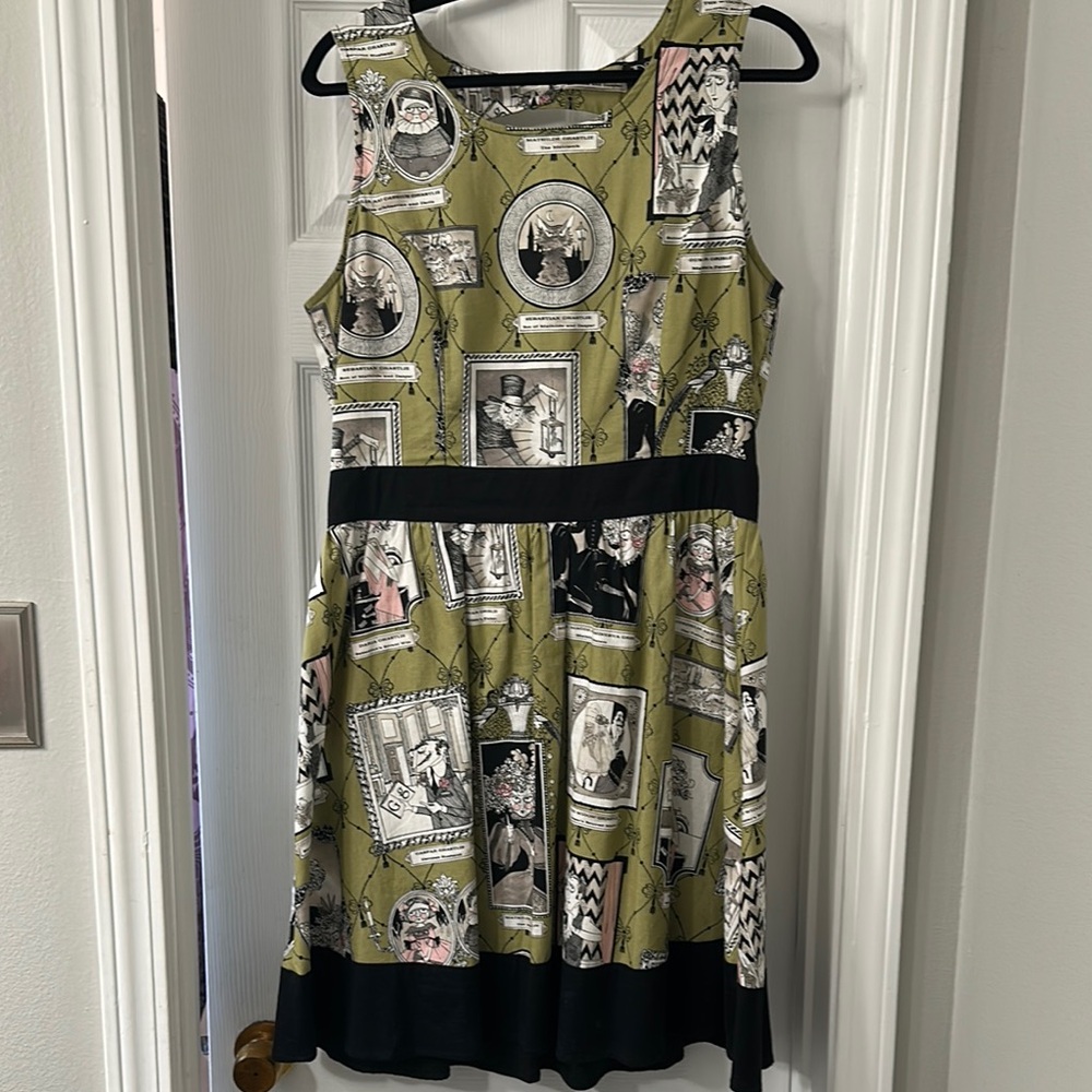 Vintage spooky Dollz and Dames Dress 🖤